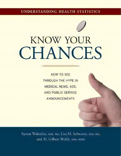 Know Your Chances, De Steven Woloshin. Editorial University California Press, Tapa Blanda En Inglés