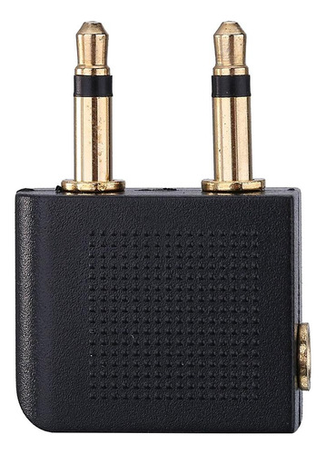 Paquete De 3 Adaptadores De De Para Auriculares Chapado En