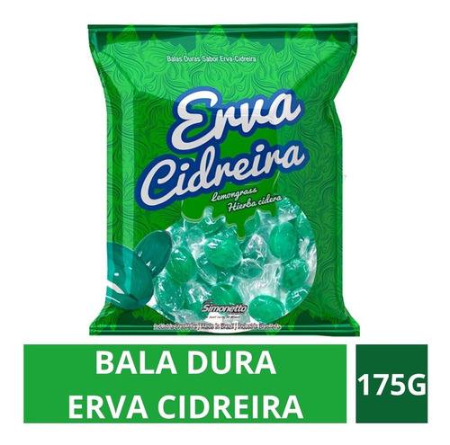 Bala Erva Cidreira Simonetto 175 Grs.