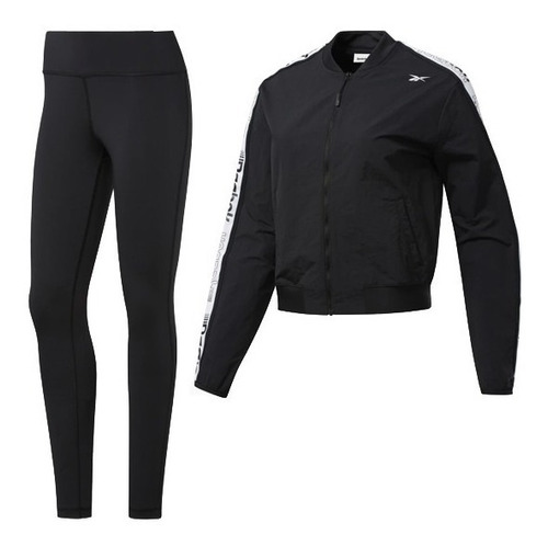 Conjunto Deportivo Pants Completo Mujer Reebok Meet You Ther