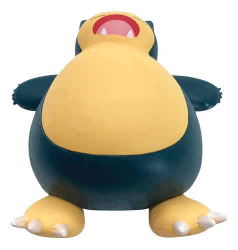 Pokémon Figura De Snorlax Dormido Con Puff - Pokémon Go -