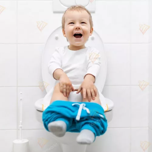 Reductor Inodoro Acolchado Para Bebes Asiento Sanitario