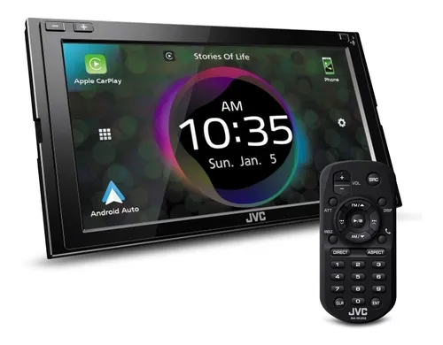 Radio Carro Jvc Kw M960bw Carplay Android Bluetooth