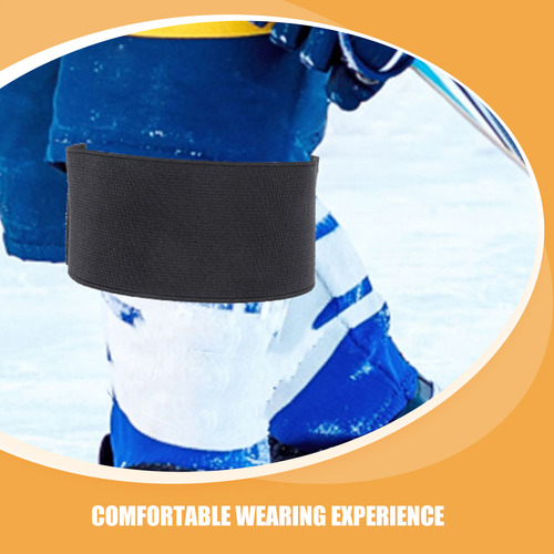 2 Correas Pequeñas Para Espinilleras Ajustables Para Hockey