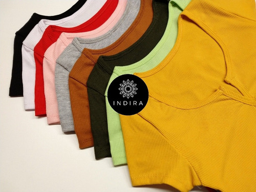 Remera Mujer Escote En V Manga Corta Morley