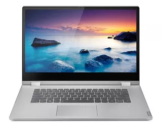 Laptop Lenovo IdeaPad C340-15IWL platinum gray táctil 15.6", Intel Core i5 8265U 8GB de RAM 1TB HDD, Intel UHD Graphics 620 1920x1080px Windows 10 Home