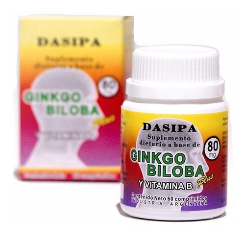 Imagen 2 de 2 de Ginkgo Biloba Pack 3 X 60 Comprimidos. Suplemento Dietario