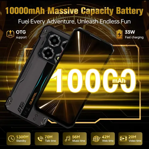 Wp60 48gb/512gb 10.000mah 5g Oukitel | MercadoLivre