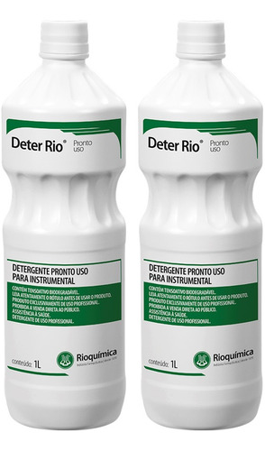 Detergente Deter Rio C/ Tensoativos Pronto Uso 2l Rioquímica