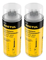 Comprar 2 Latas Gas Butano Pretul Para Rellenar Encendedor Y Soplete