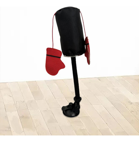 Gimnasio Interactivo Con Saco De Boxeo Para Gatos Con