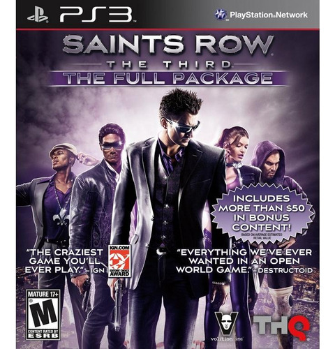 Saints Row The Third The Full Package Ps3 Seminuevo Meda