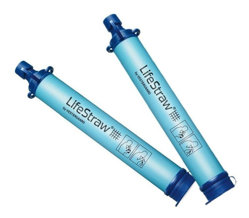 2 Lifestraw - Filtros Emergência Camping Purificador De Água