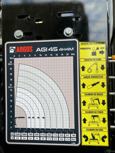 Volvo Vm 290 6x2 Munck Argos Agi 45 + Nr 12 24260 26320