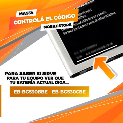 Imagen 2 de 5 de Batería Original Samsung J2 Prime Con Garantía