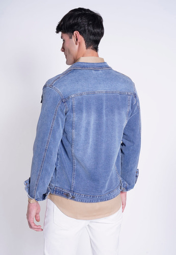 Imagen 2 de 4 de Chaqueta Hombre Sulive Marine Azul Fw 2023 New Man
