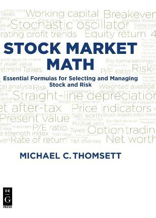 Libro Stock Market Math : Essential Formulas For Selectin...