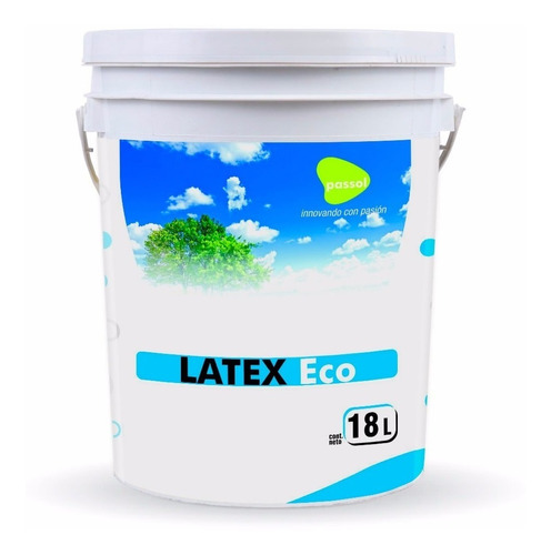 Pintura Látex Interior Eco Passol 18lts Blanco