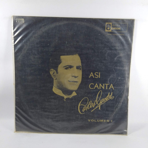 Lp Carlos Gardel Asi Canta Vol I - Sonero Colombia