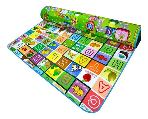 Tapete Atividades Bebê Térmico Infantil Educativo Macio