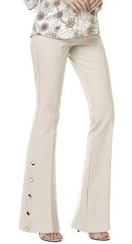 Calça social boca hotsell de sino feminina