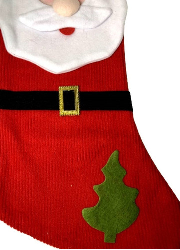 Bota Natalina Papai Noel Meia Decoração - Wincy Natal