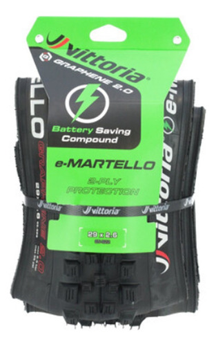 Neumático para bicicleta eléctrica Vittoria e-Martello Graphene 2.0 29x2.60
