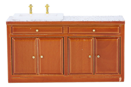 Modelos De Lavabo Para Casas De Muñecas, Muebles Decorativos