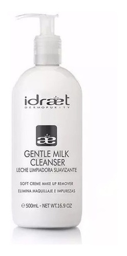 Idraet Leche Limpiadora Suavizante Tonificante X 500 Ml Hipo