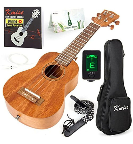 Ukulele Soprano Kmise Instrumento Profesional De Caoba Ukala