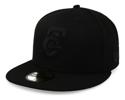 Gorra New Era 59 Fifty Lmb Tomateros De Culiacan Negro Cerra