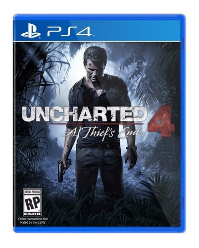 Juego Uncharted 4 A Thief's End Ps4 Cd Físico