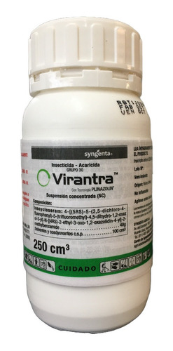 Insecticida Acaro Trips Virantra X 250 Cc Isocycloseram 40%