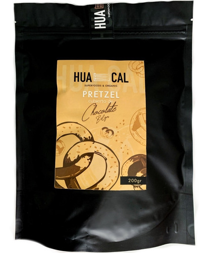 Pretzels Con Chocolate Belga 200gr - Alta Calidad - Huacal