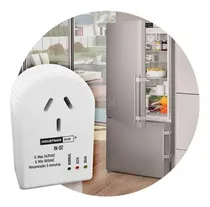 Comprar Protector Voltaje 2000w Heladeras Lavavajillas Freezer Aires Color Blanco