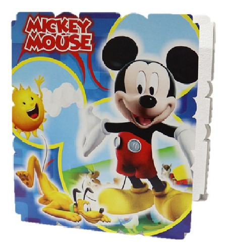 Piñata Cuadrada Infantil Decoracion Mickey Mouse