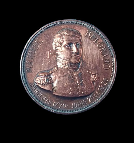 Medalla Del Mausoleo De Manuel Belgrano Año 1903 - 683