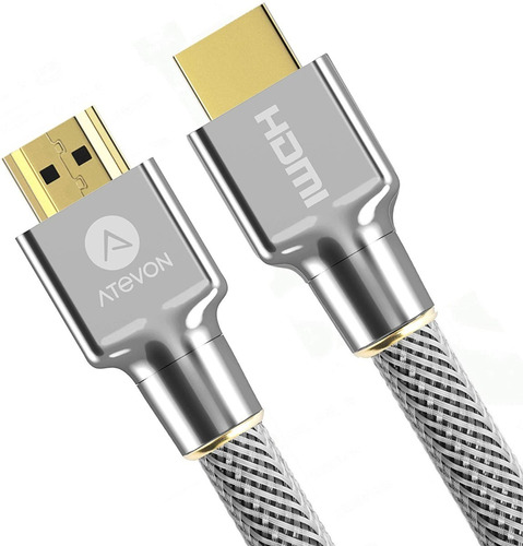 Atevon Cable Hdmi Cable 3 Ft 4k High Speed 18gbps  