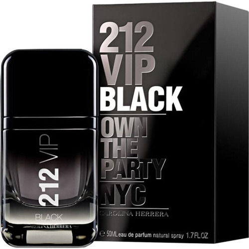 212 Vip Black Eau De Parfum 50ml Masculino + Amostra