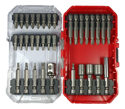 Kit Jogo De Pontas Bits Alta Qualidade 34 Pcs Webkits