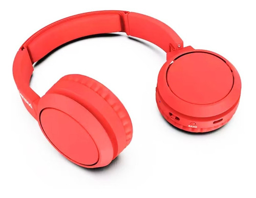 Imagen 2 de 4 de Audifono Bluetooth Philips Tah4205 Rojo - Revogames