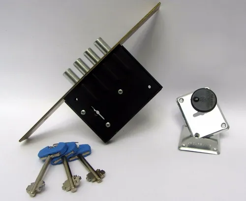 Cerrojo De Alta Seguridad Securemme. Bronce