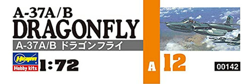 Maqueta Hasegawa 1/72 A-37 A/b Dragonfly - Avión Militar