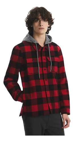 Camisaco Con Capucha Levi's Flannel Shirt Jacket Hombre