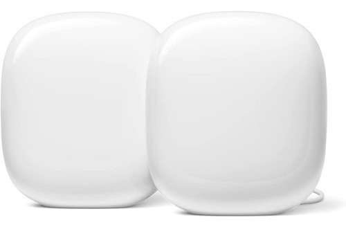 Enrutador de malla Google Nest Wifi Pro 6e, kit con 2 unidades blancas de 110 V/220 V