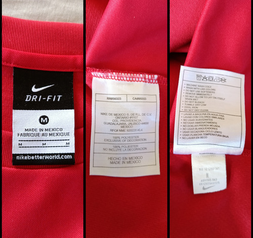 Jersey Monarcas Morelia Nike 2012 Visita Niño (o Dama) (Usado)