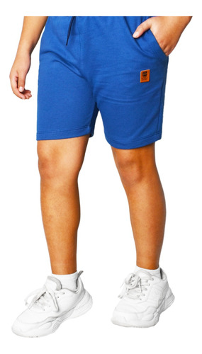 Pantalón Corto Shorts Bermuda Algodón Rustico Niños Premium