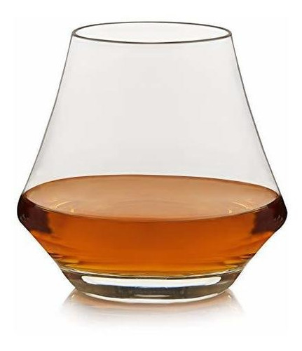 Libbey Craft Spirits - Juego De 4 Vasos De Whisky De Cristal