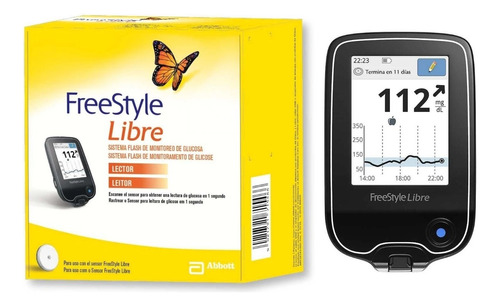 Lector Freestyle Libre Monitoreo De Glucosa Sistema Flash