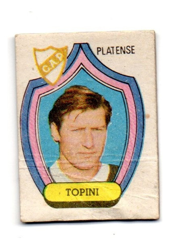 Figurita Platense Futbol Golazo 1973 Topini